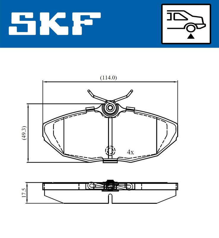 BRAKE PADS KIT|24-05