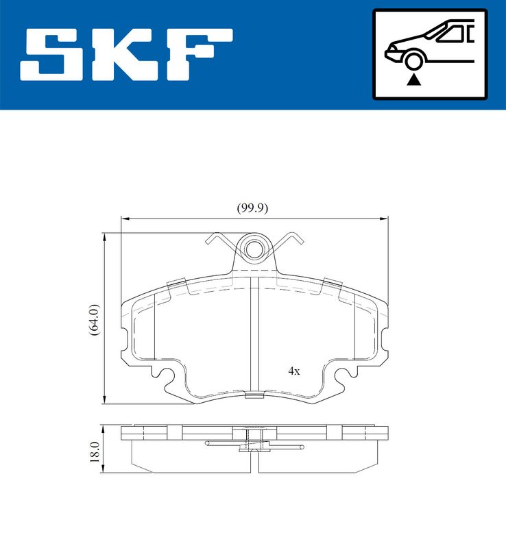 BRAKE PADS KIT|24-05