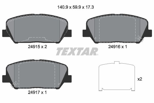 TEXTAR alkatrész|Távoli klt. esetén 1-2 m.napos szállítás 2024.12.20