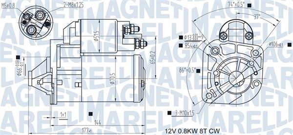 MAGNETI MARELLI ALKATRÉSZ|Csak távoli készlet esetén szállítjuk 2024.12.20