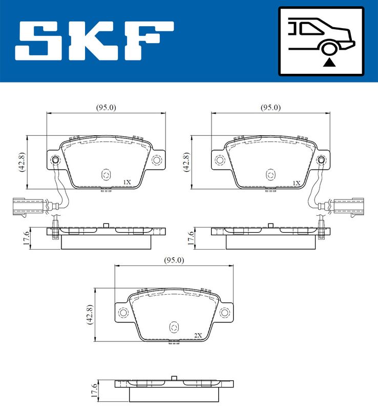 BRAKE PADS KIT|24-05