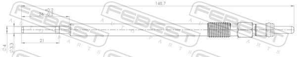 FEBEST alkatrész|Távoli klt. esetén 1-2 m.napos szállítás 2025.1.10