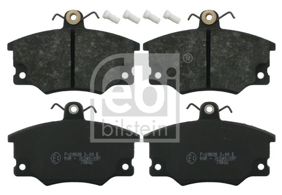 Brake Pad Set, disc brake   Vorderachse|WVA:20833|mit akus|2-5 munkanapos szállítás 13:30-ig rendelve 2024.12