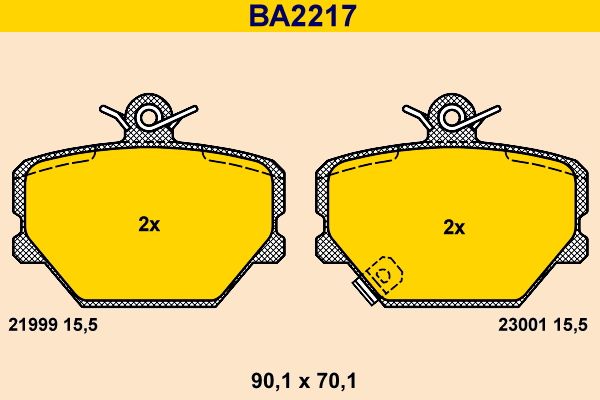 BARUM BELAGSATZ VA FUER|1 munkanapos beszerzés 2025.1