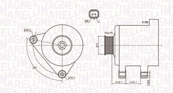 MAGNETI MARELLI ALKATRÉSZ|Csak távoli készlet esetén szállítjuk 2025.1.9