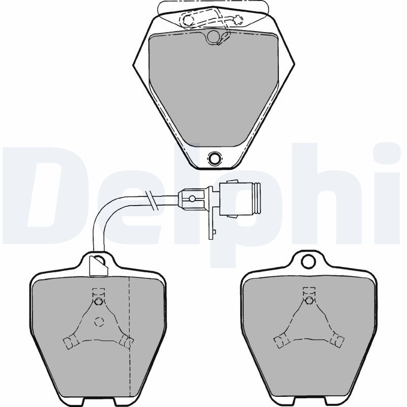 Brake Pad Set, disc brake   Vorderachse|WVA:21452 21453 21|2-5 munkanapos szállítás 13:30-ig rendelve 2024.12