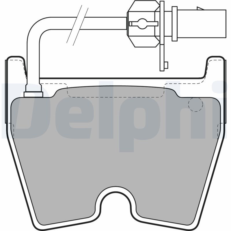 Brake Pad Set, disc brake   WVA:23751 23765|ohne Zubehör|2-5 munkanapos szállítás 13:30-ig rendelve 2023.6