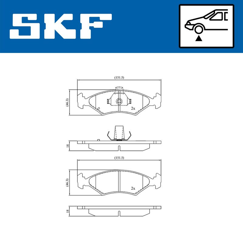 BRAKE PADS KIT|24-05