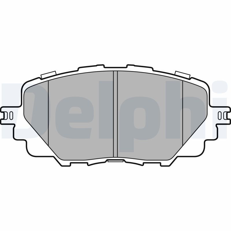 Brake Pad Set, disc brake   WVA:22271|mit Zubehör|mit akus|2-5 munkanapos szállítás 13:30-ig rendelve 2024.12