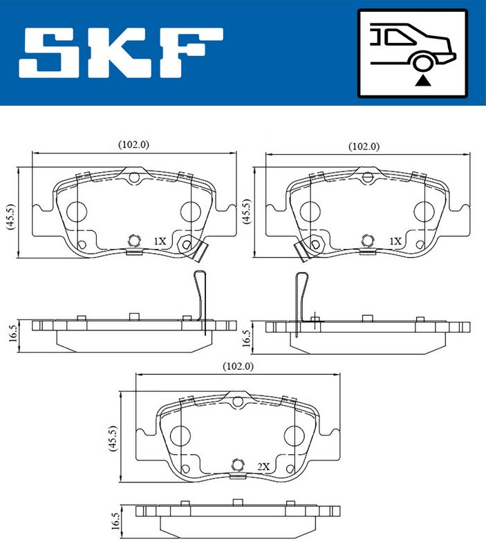 BRAKE PADS KIT|24-05