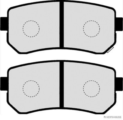 Brake Pad Set, disc brake   Hinterachse|WVA:24320|mit akus|2-5 munkanapos szállítás 13:30-ig rendelve 2024.12