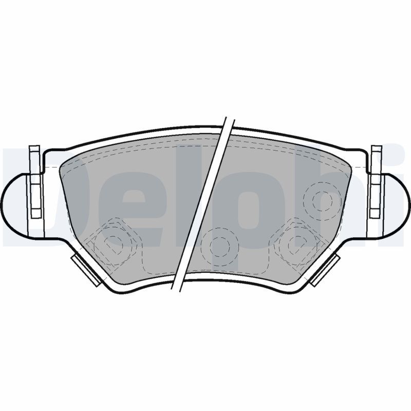 Brake Pad Set, disc brake   Hinterachse|WVA:23258, 23260 2|2-5 munkanapos szállítás 13:30-ig rendelve 2024.12