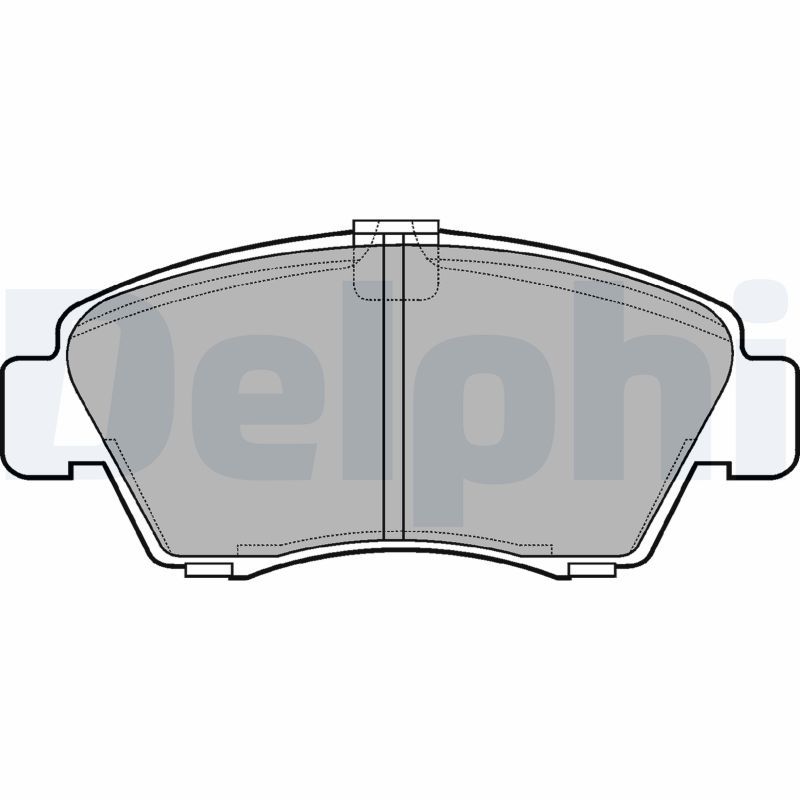 Brake Pad Set, disc brake   Vorderachse|WVA:21697, 21697 2|2-5 munkanapos szállítás 13:30-ig rendelve 2024.12