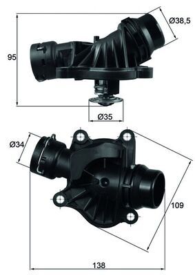 THERMOSTAT FUER BMW|1 munkanapos beszerzés 2025.1