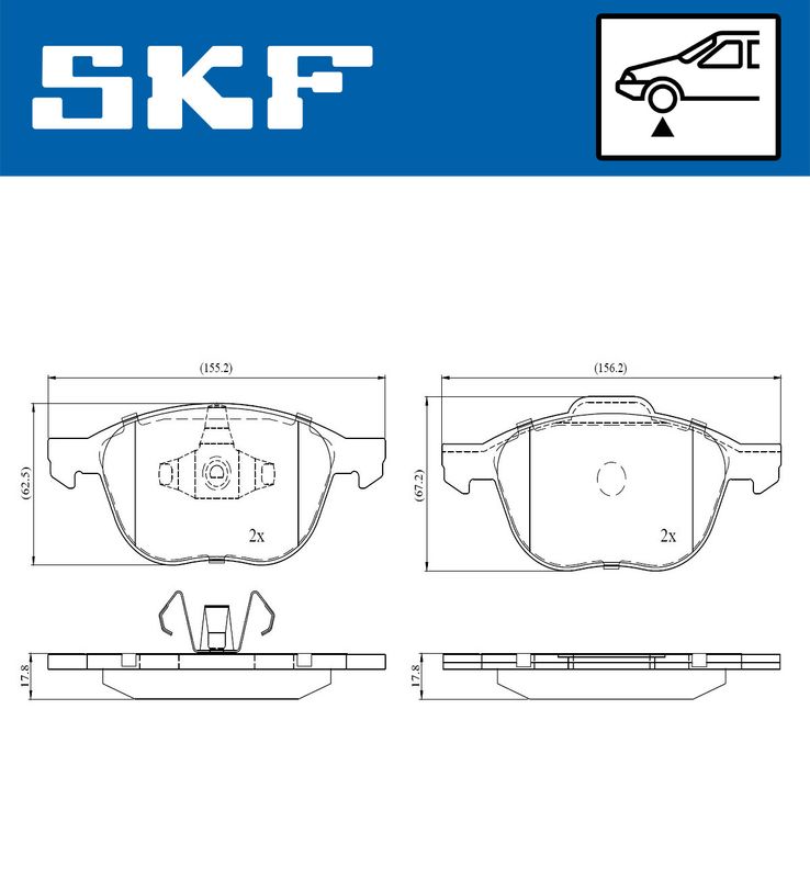 BRAKE PADS KIT|24-05