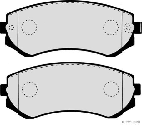 Brake Pad Set, disc brake   Hinterachse|WVA:23502|mit akus|2-5 munkanapos szállítás 13:30-ig rendelve 2024.12