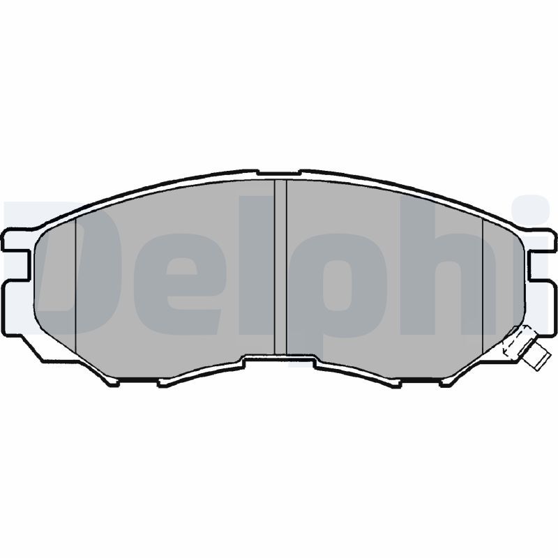 Brake Pad Set, disc brake   WVA:23290|mit Zubehör|mit akus|2-5 munkanapos szállítás 13:30-ig rendelve 2024.12