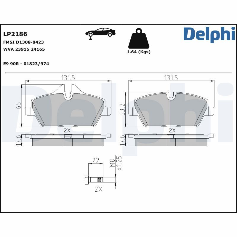 *DELPHI ALKATRÉSZ|Csak távoli készlet esetén szállítjuk, 2 m.napos szállítás 2023.2.16