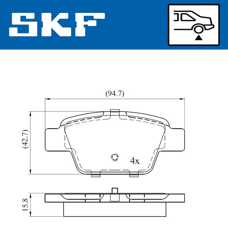 BRAKE PADS KIT|24-05