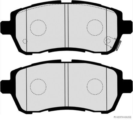 Brake Pad Set, disc brake   Vorderachse|WVA:24283|mit akus|2-5 munkanapos szállítás 13:30-ig rendelve 2024.12