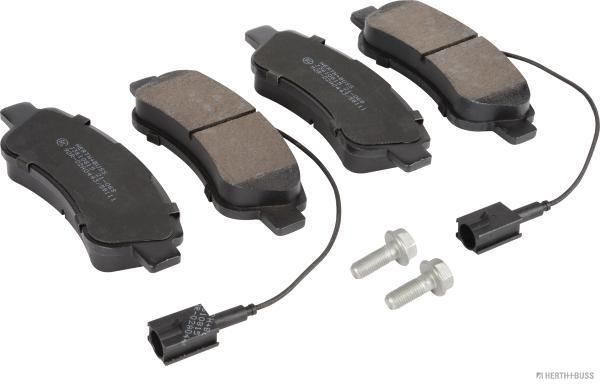 Brake Pad Set, disc brake   Hinterachse|WVA:24465|inkl. Ve|2-5 munkanapos szállítás 13:30-ig rendelve 2024.12