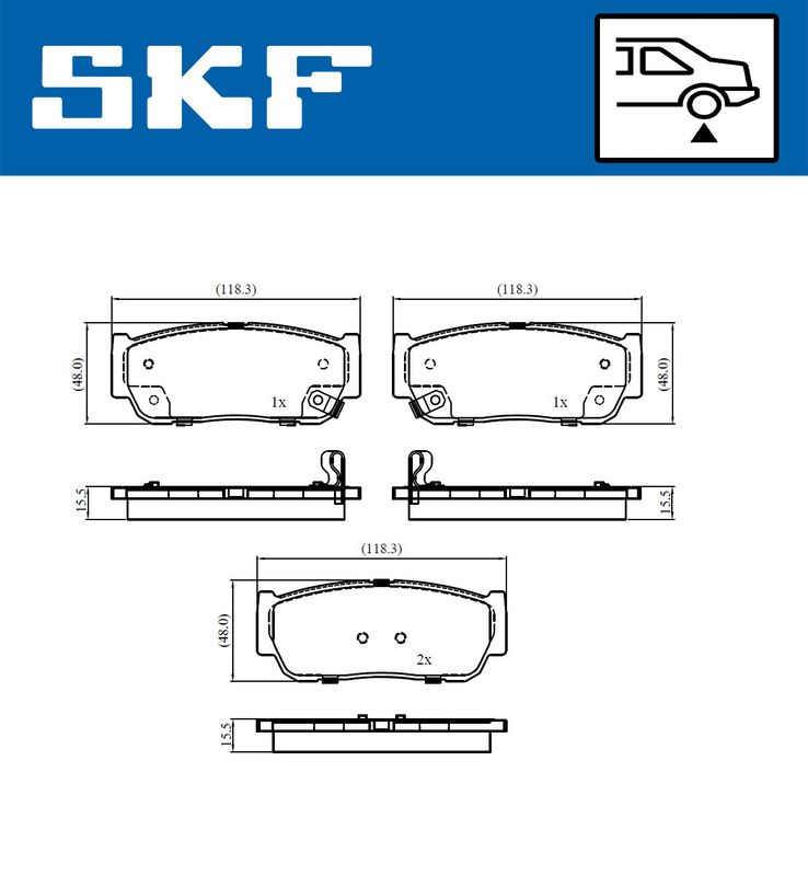 BRAKE PADS KIT|24-05