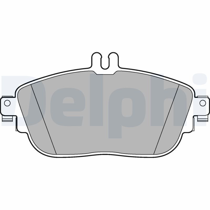 Brake Pad Set, disc brake  MB W176 C117 X156 W246 WVA:24869|mit Zubehör|für Vers|2-5 munkanapos szállítás 13:30-ig rendelve 2024.12