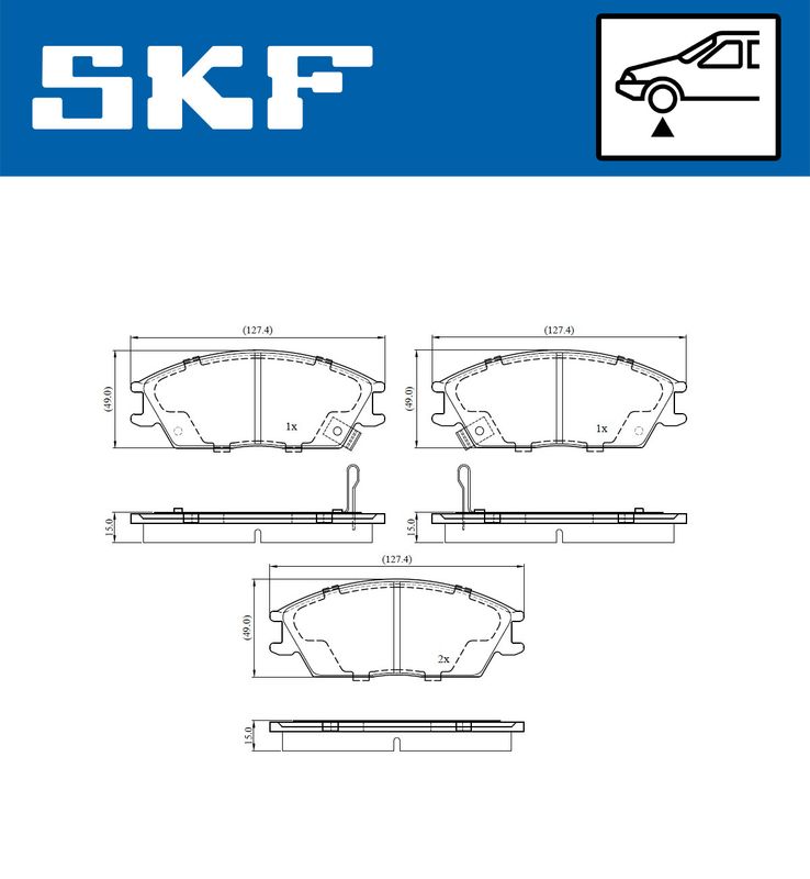 BRAKE PADS KIT|24-05