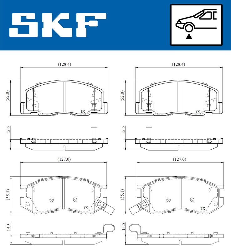 BRAKE PADS KIT|24-05