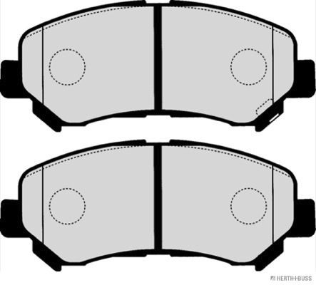 Brake Pad Set, disc brake   Vorderachse|WVA:24632|mit akus|2-5 munkanapos szállítás 13:30-ig rendelve 2024.12