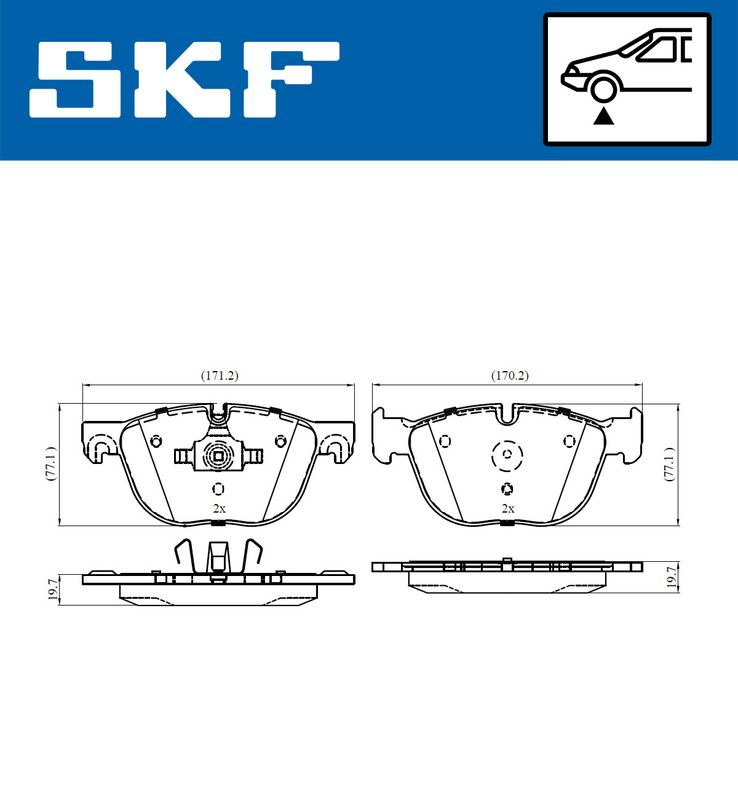 BRAKE PADS KIT|24-05