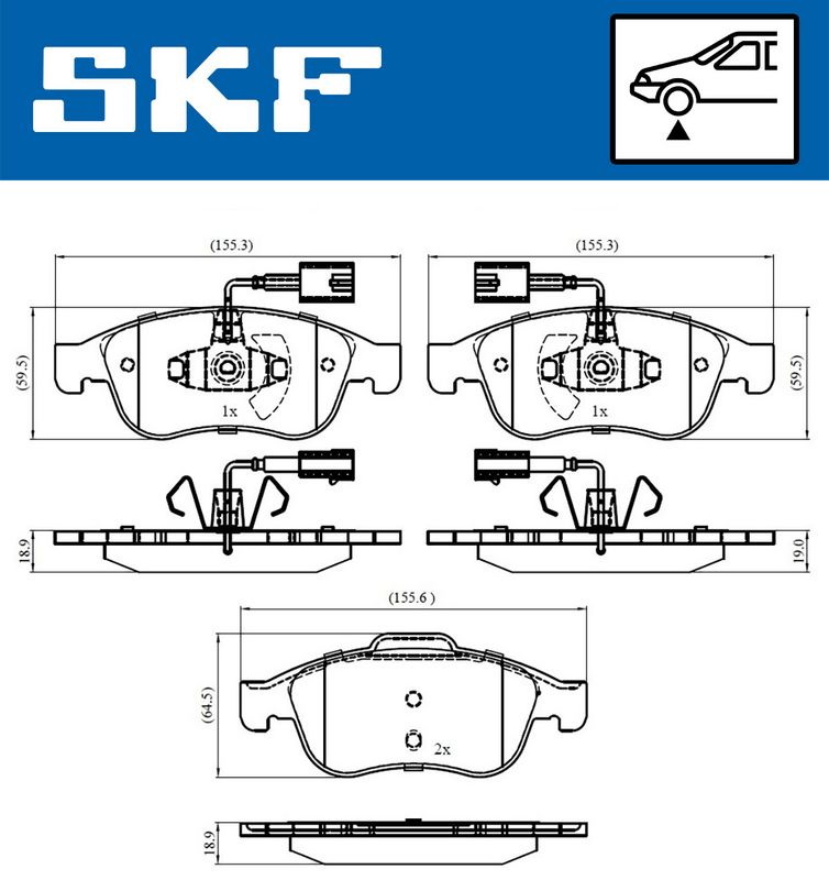 BRAKE PADS KIT|24-05