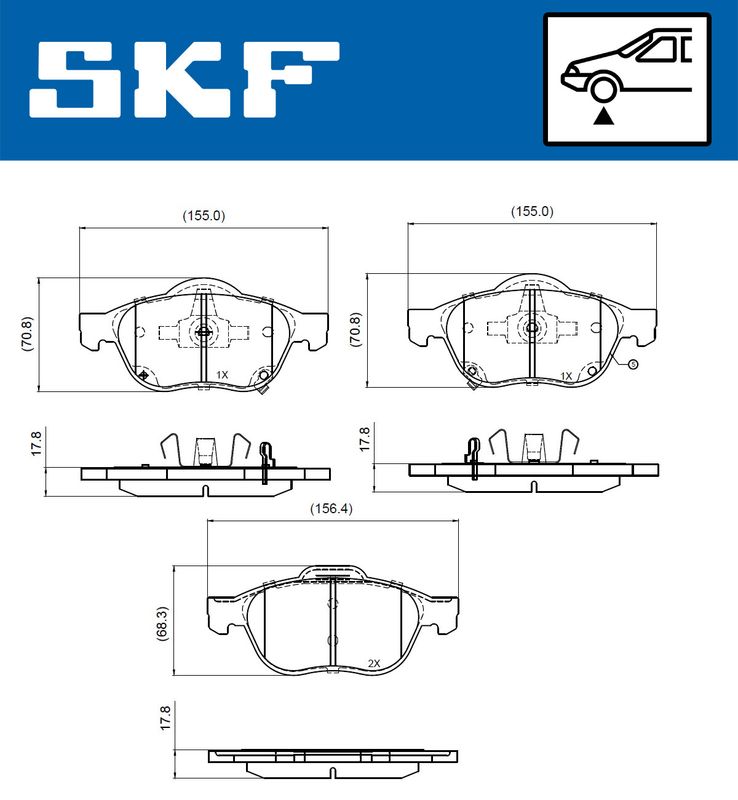 BRAKE PADS KIT|24-05