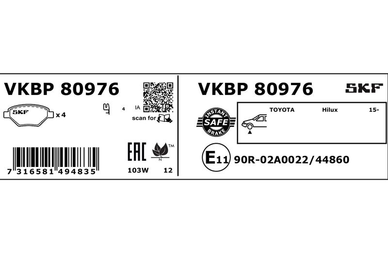 BRAKE PADS KIT|24-05