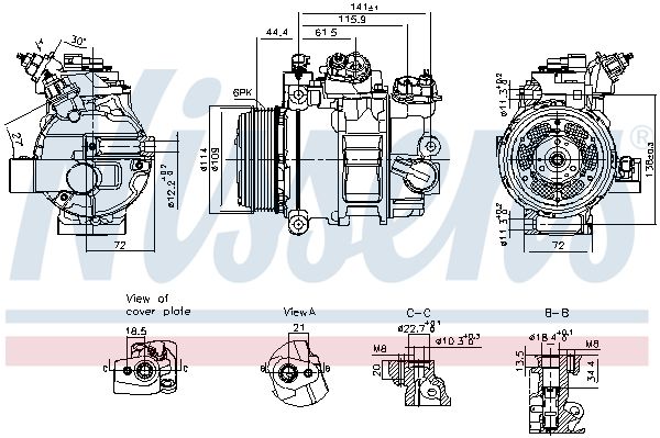 AC-KOMPRESSOR FUER FORD|1 munkanapos beszerzés 2024.12