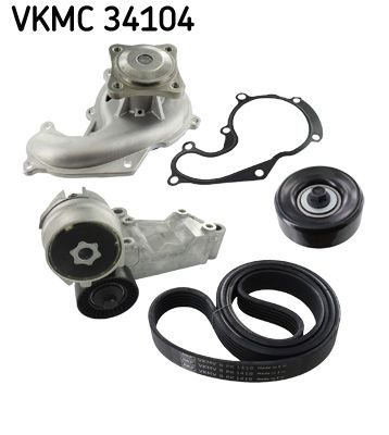 MULTI-V BELT AND WATER PUMP KIT|24-05