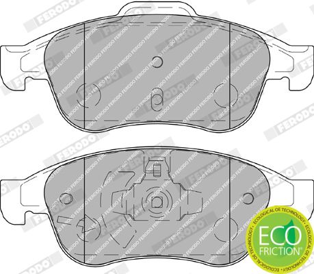 Ferodo Fékbetét készlet, tárcsafék Premier RENAULT GRAND SCÉNIC|2022.8.2