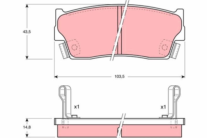 TRW alkatrész|Távoli klt. esetén 1-2 m.napos szállítás 2024.12.20