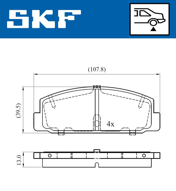 BRAKE PADS KIT|24-05