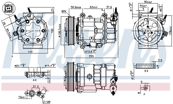 AC-KOMPRESSOR SD6V12|1 munkanapos beszerzés 2024.12