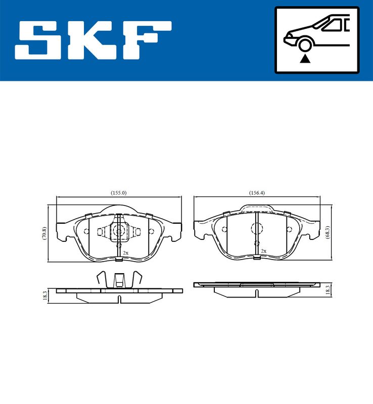 BRAKE PADS KIT|24-05