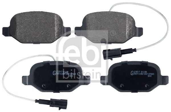 Brake Pad Set, disc brake   Hinterachse|WVA:23517|inkl. Ve|2-5 munkanapos szállítás 13:30-ig rendelve 2025.1