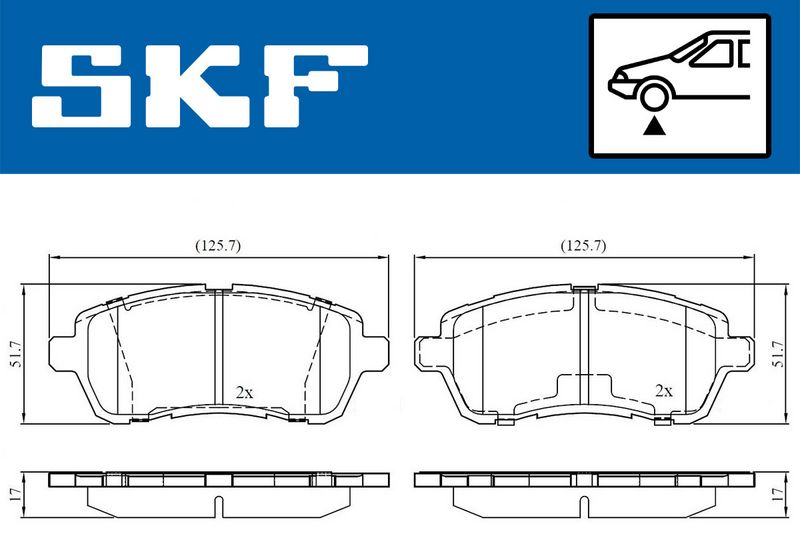 BRAKE PADS KIT|24-05