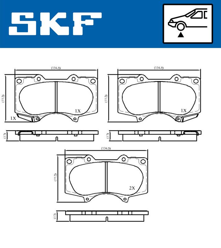 BRAKE PADS KIT|24-05