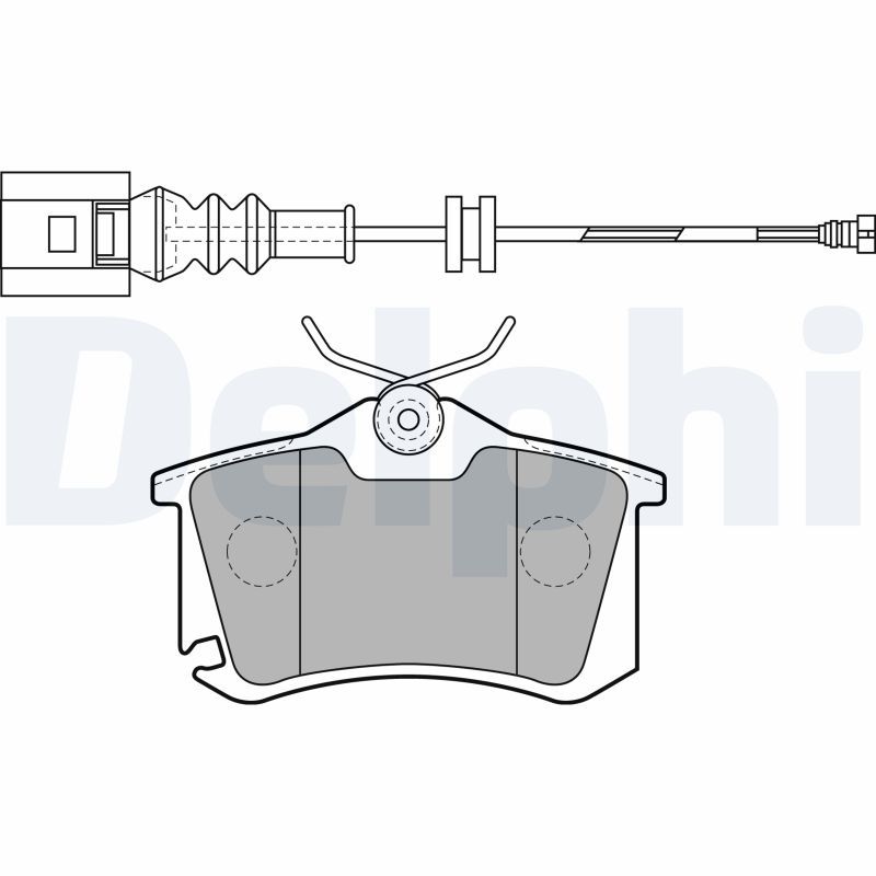 Brake Pad Set, disc brake  VW POLO IV SEAT IBIZA III Hinterachse|WVA:20960 23823|mi|2-5 munkanapos szállítás 13:30-ig rendelve 2025.1