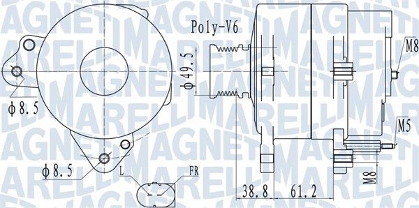 *MAGNETI MARELLI Alkatrész|Csak távoli készlet esetén szállítjuk 2024.12.20