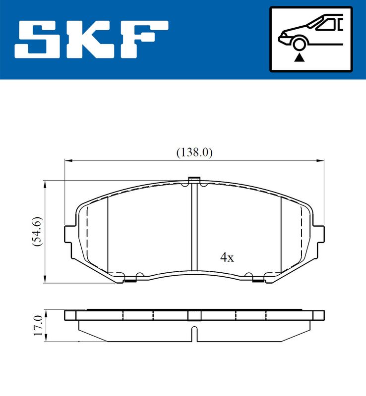 BRAKE PADS KIT|24-05