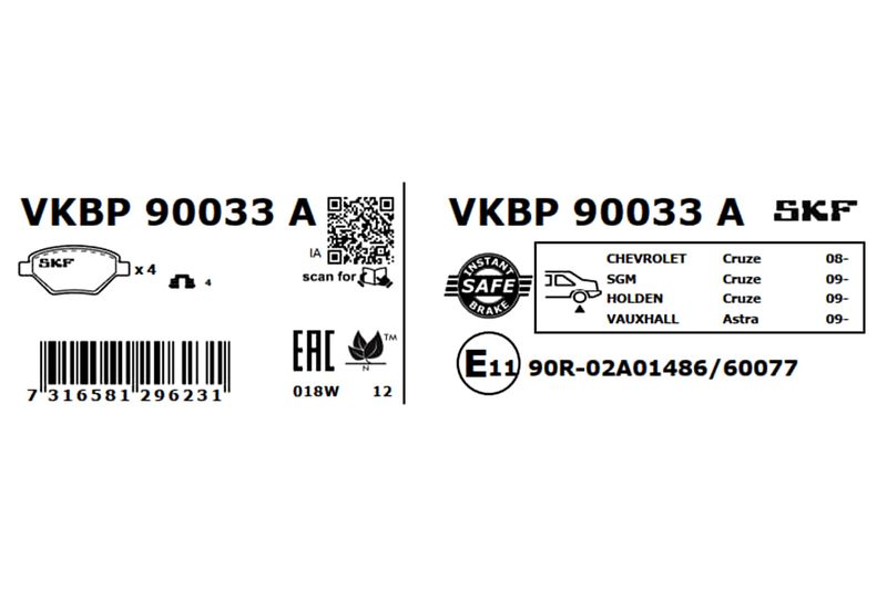 BRAKE PADS KIT|24-05