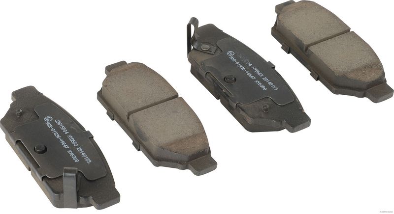 Brake Pad Set, disc brake   Hinterachse|WVA:21872|mit akus|2-5 munkanapos szállítás 13:30-ig rendelve 2024.12