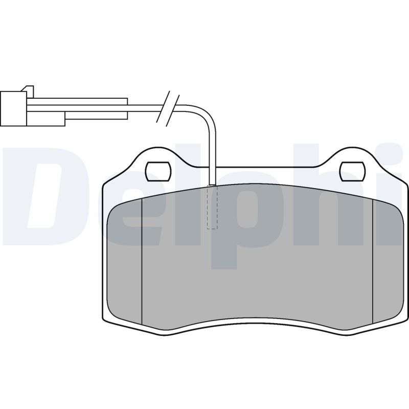 Brake Pad Set, disc brake   WVA:21381, 21381 23206 23207|o|2-5 munkanapos szállítás 13:30-ig rendelve 2024.12